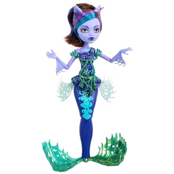 No box- Monster High Great Scarrier Reef Glowsome Ghoulfish Draculaura Doll - Picture 1 of 10